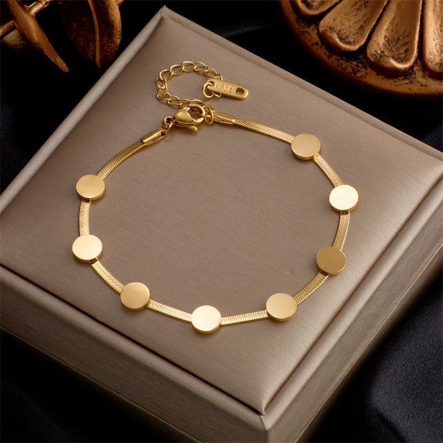 Gold Bangle Bracelet