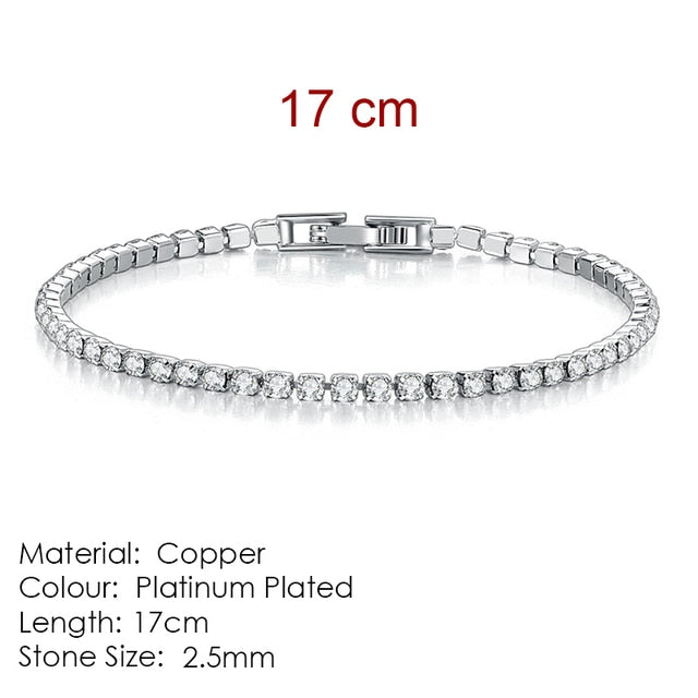 Fashion Multicolor Tennis Bracelet for Women