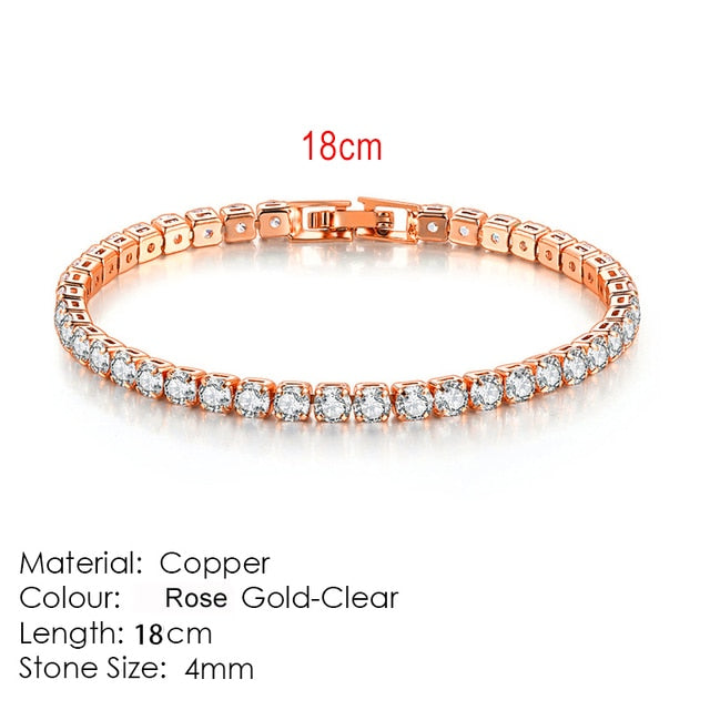 Fashion Multicolor Tennis Bracelet for Women