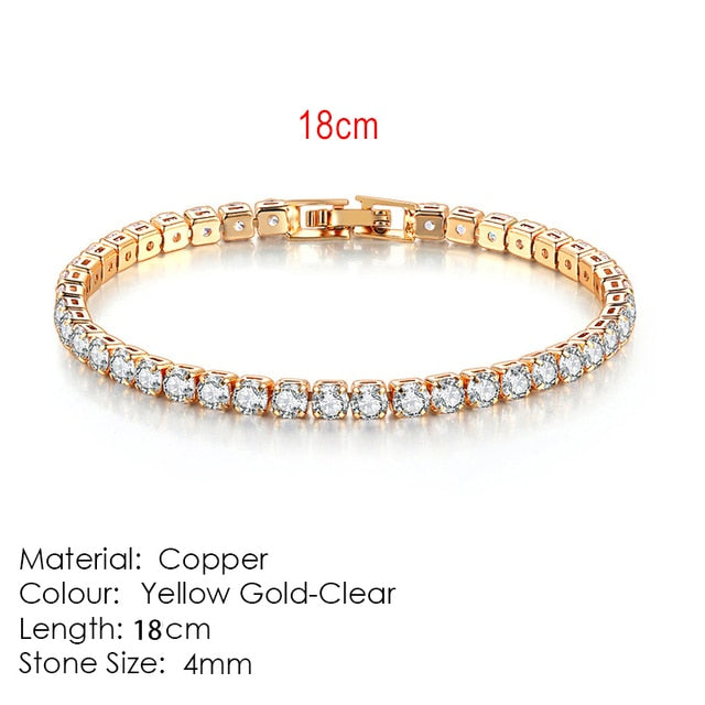 Fashion Multicolor Tennis Bracelet for Women