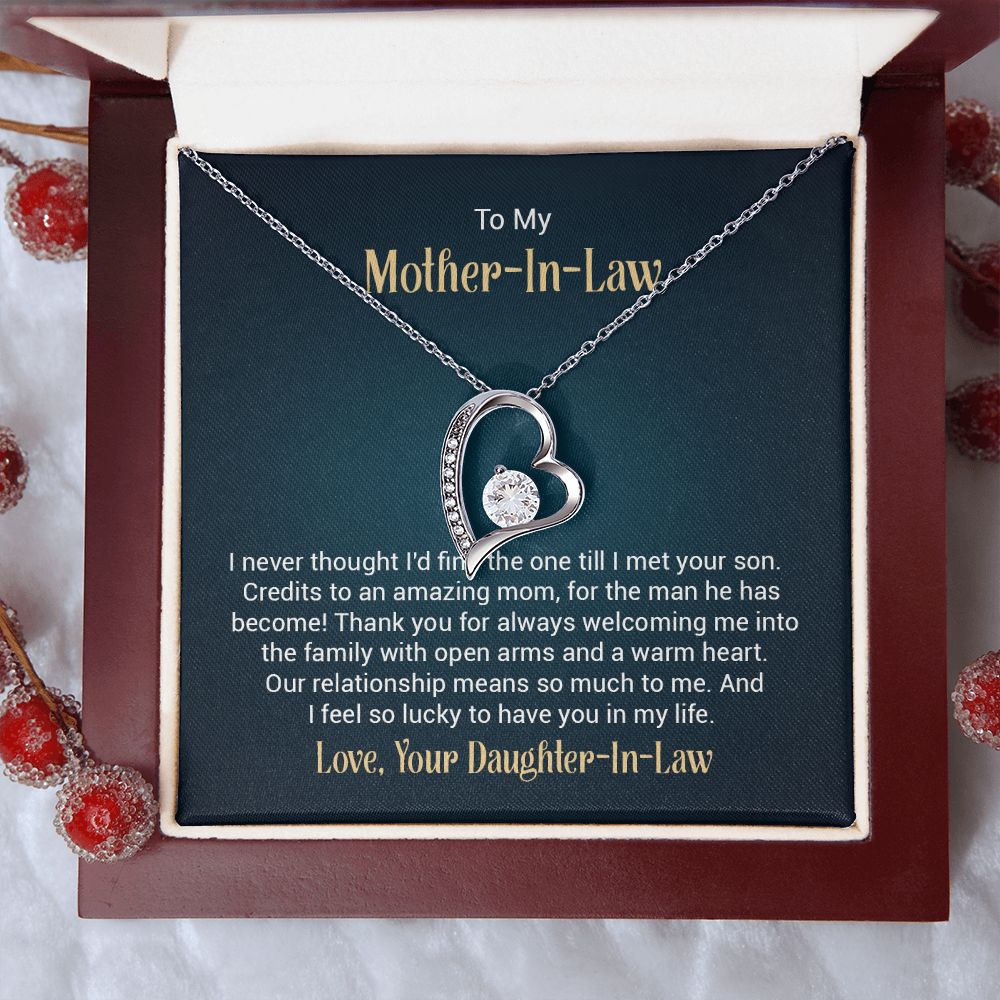 Forever Love Necklace For Mother-In-Law