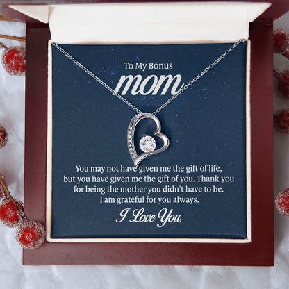 Forever Love Necklace For Bonus Mom