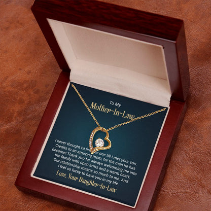 Forever Love Necklace For Mother-In-Law