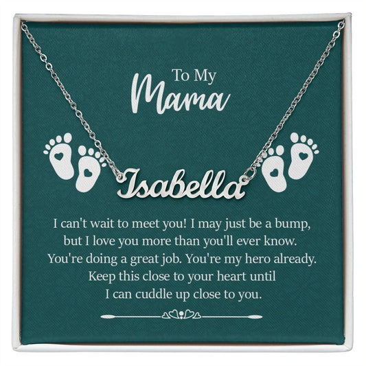 Custom Name Necklace To Mama