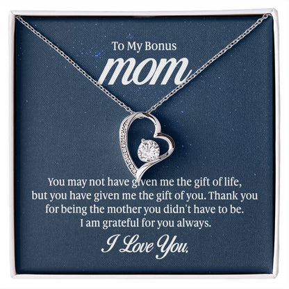 Forever Love Necklace For Bonus Mom