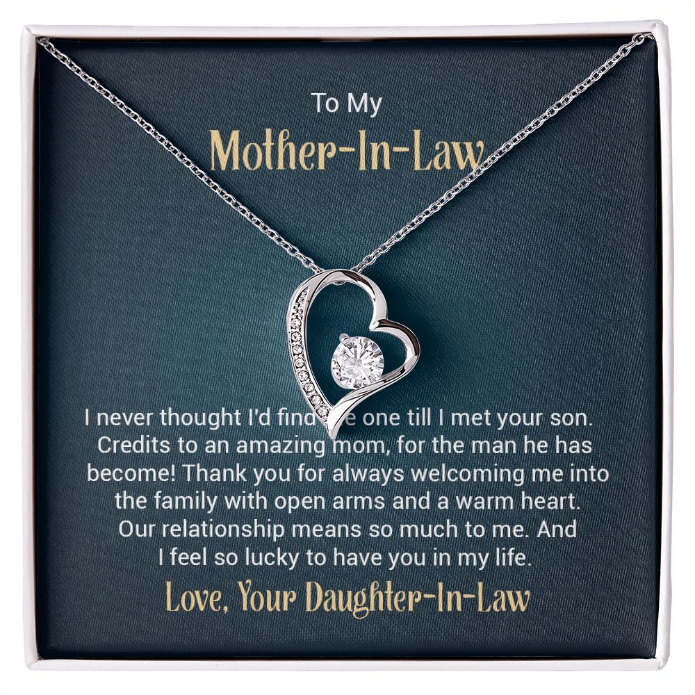 Forever Love Necklace For Mother-In-Law