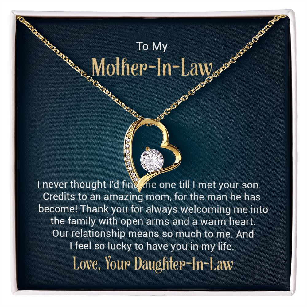 Forever Love Necklace For Mother-In-Law