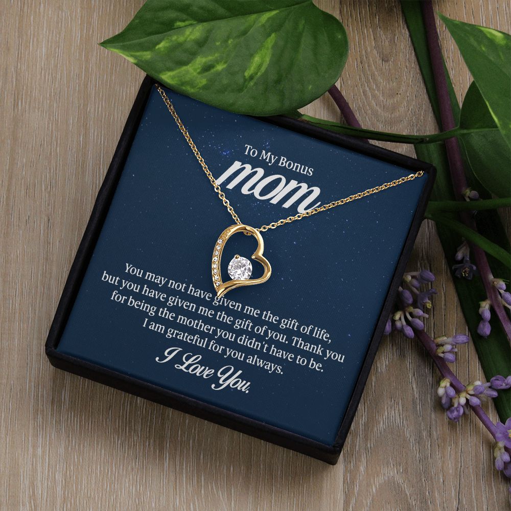 Forever Love Necklace For Bonus Mom