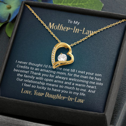 Forever Love Necklace For Mother-In-Law